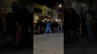 Anti-ICE protesters march in Portland, Maine