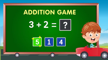 Basic Math Addition Quiz for Kids | Learn Elementary Math with Stories