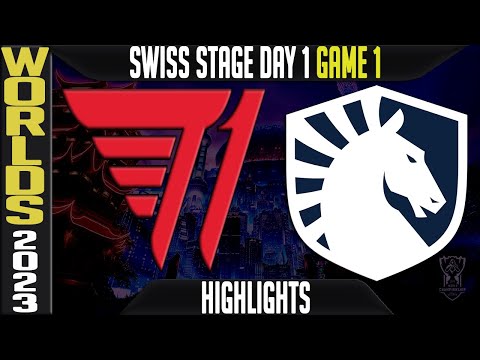 T1 vs TL Highlights | Worlds 2023 Swiss Stage Day 1 Round 1 | T1 vs Team Liquid