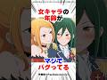 ㊗️40万再生！見た目と実年齢がズレすぎな女キャラ5選 #リゼロ #アニメ