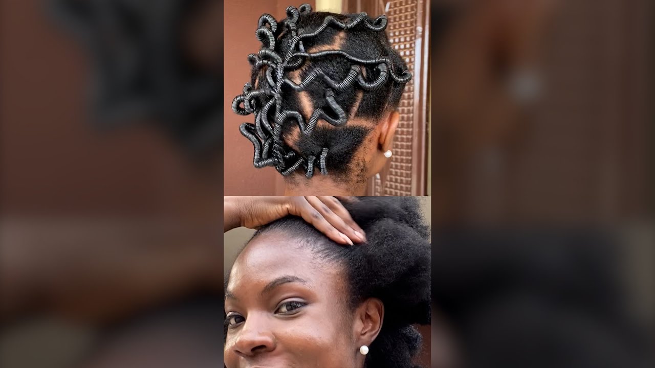 Back To School Natural Hairstyle | Instagram Inspired Olori Hairstyle -  YouTube