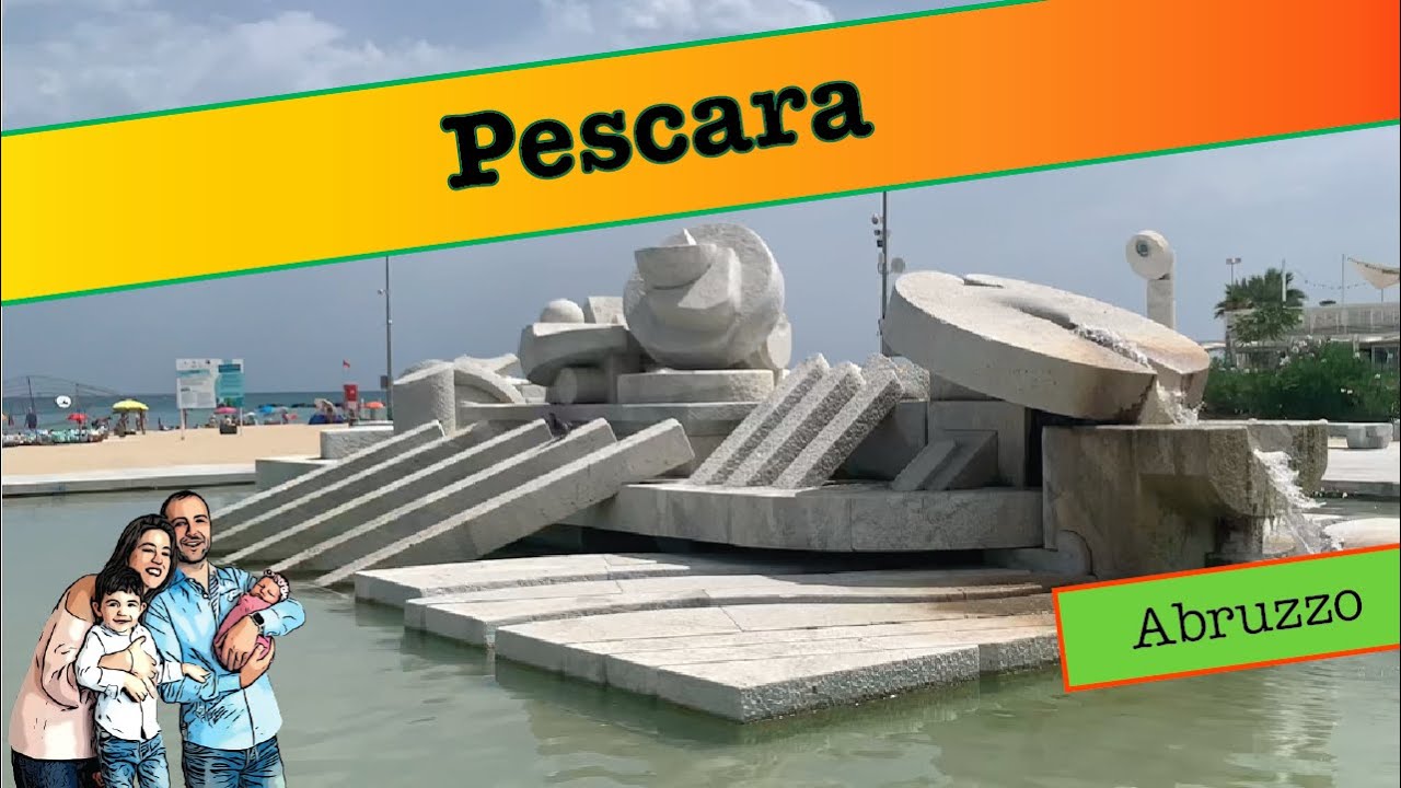 Pescara: storia, mare, musei e cultura. Scappiamo dalle fiamme!! - Abruzzo in camper - 6° video