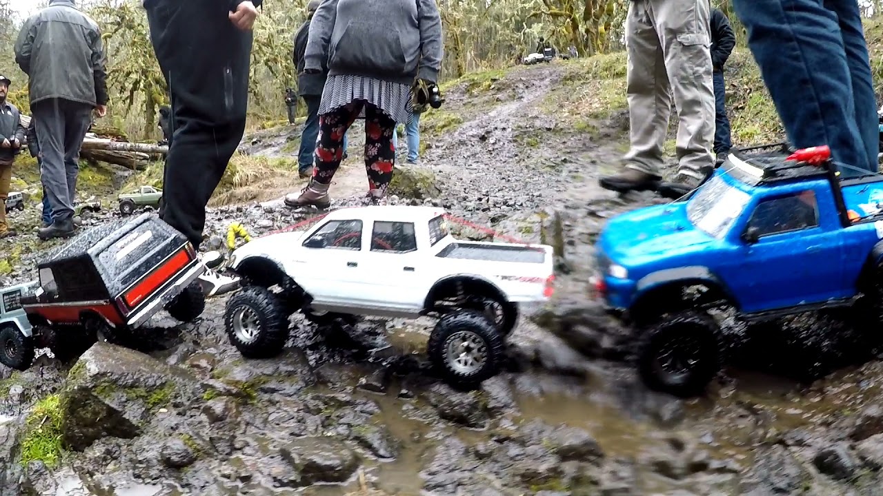 RC ROCK CRAWLING COMPETITION  PNWRCC MONTHLY SCALE COMP