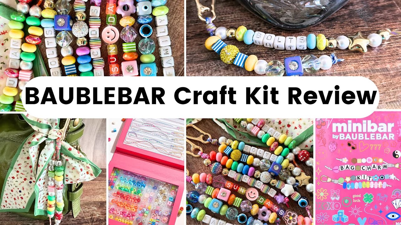 Обзор набора для рукоделия BAUBLEBAR: сумка-кошелек из бисера, подвеска Michaels.