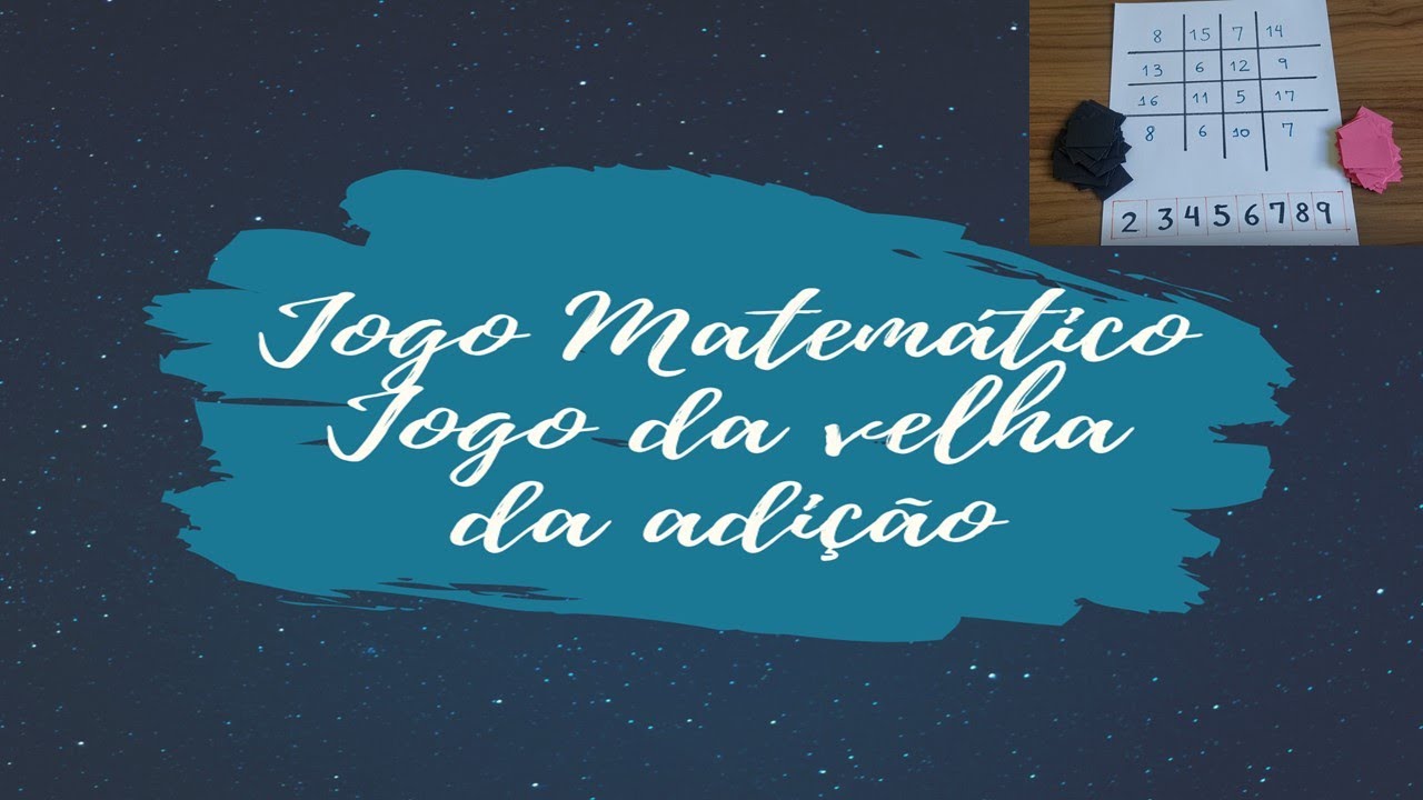 Jogo da Velha da Adicao - Educação Especial