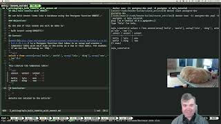 Stream archive: Finishing SQLx Rust article for bulk inserts with UNNEST (2023-10-03)