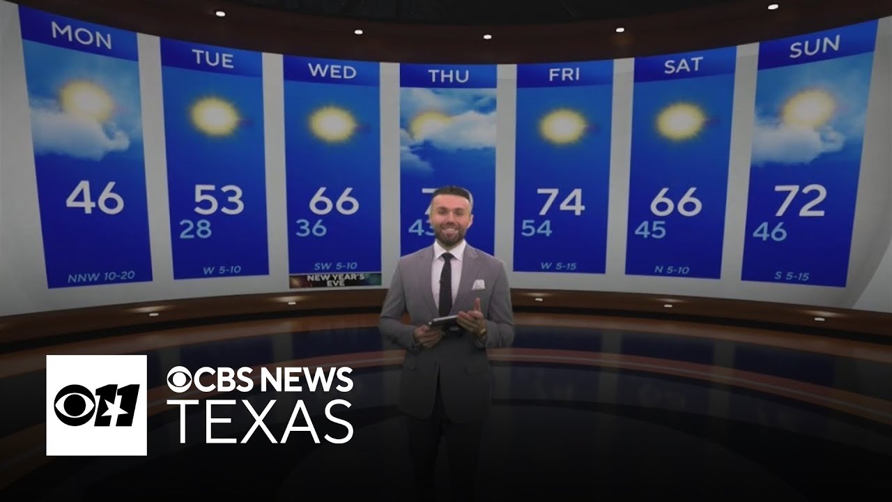 Temperatures drop significantly across North Texas after cold front ...