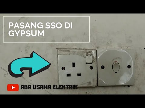 Video: Memasang outlet di drywall: instruksi. Pemasangan kotak soket