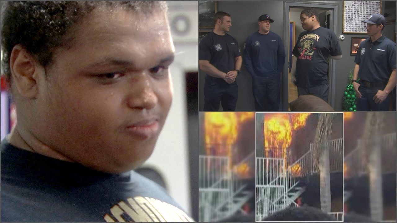 Teen reunited with Phoenix firefighters who saved his life - YouTube