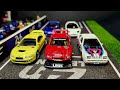 Unboxing Hot Wheels toys Hot Wheels Premium Mountain Drifters Set