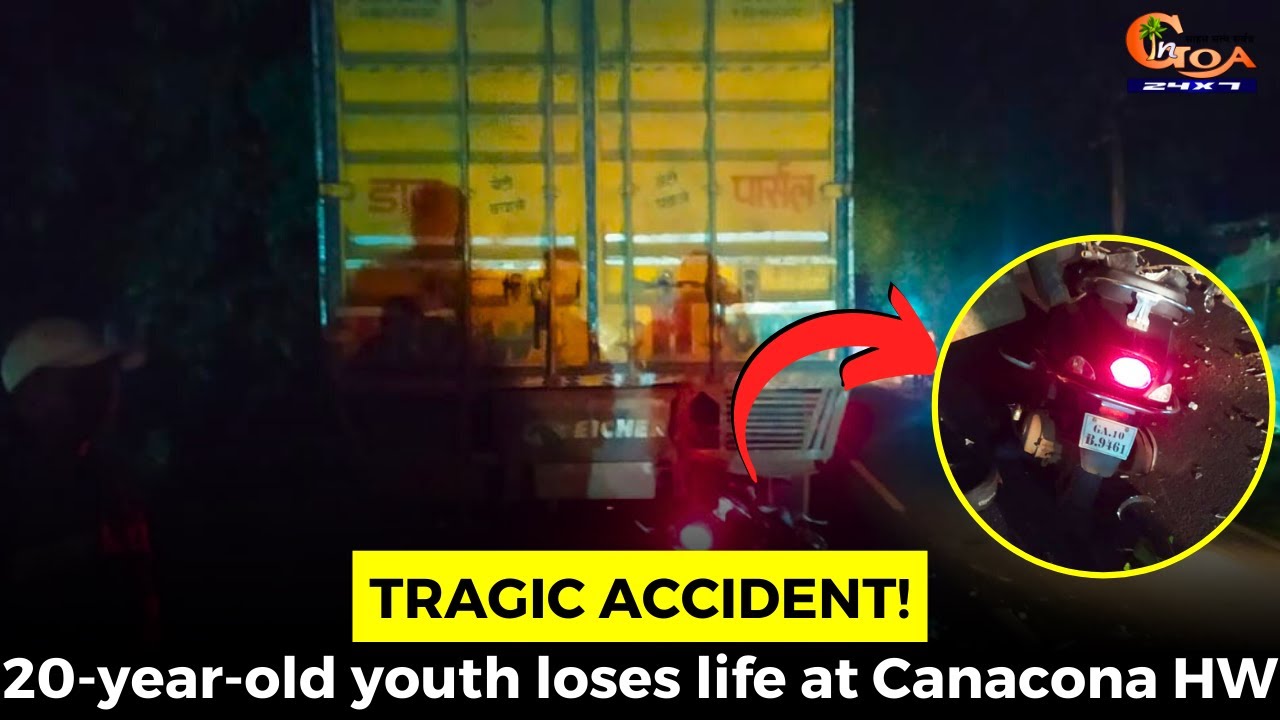 #Tragic Accident! 20-year-old youth loses life at Canacona Highway ...