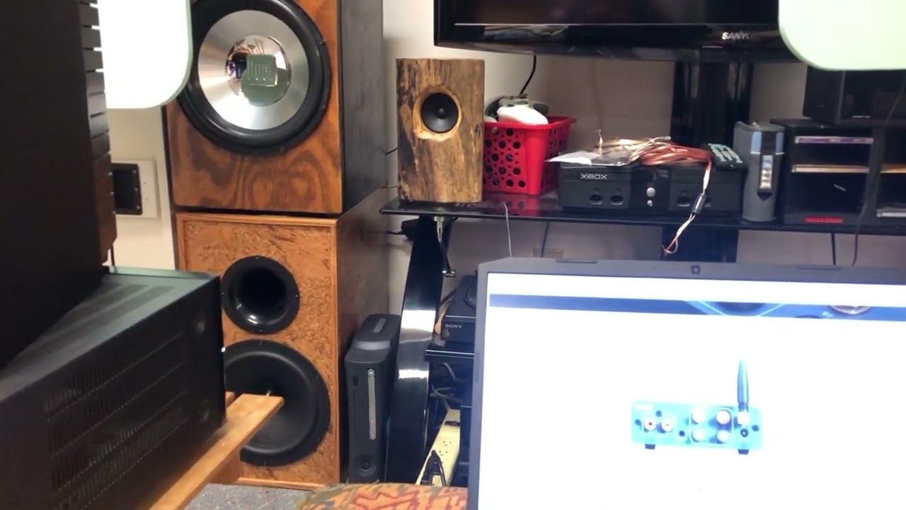 Review & testing of AIWA SX-NV20 speakers - YouTube