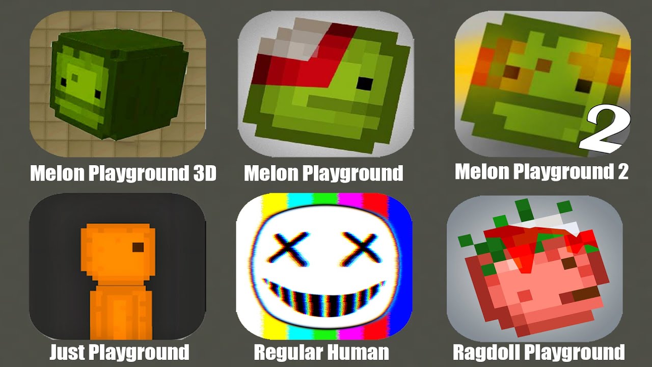 MELON PLAYGROUND 19.0, MELON PLAYGROUND 2, MELON PLAYGROUND 3D