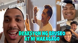 REACTION NG BRUSKOBROS AT NI MAKAGAGO NA DADDY NA KO(SANA DAW BABAE PARA LIGAWAN NG ANAK NILA HAHA)