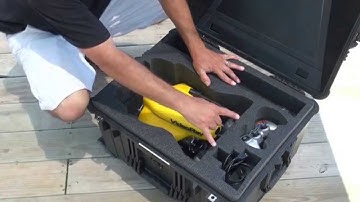 VideoRay Basic Training Video #2 - Inside the Pro 4 ROV Submersible Case