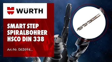SMART STEP Spiralbohrer HSCO DIN 338