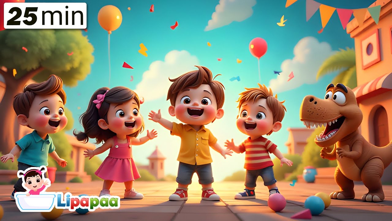 🚜✨ Lipapaa Rhymes | Adventure, Learning & Fun Songs for Kids 🎵🌈