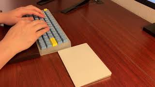 Tofu60 GMK Godspeed sound test