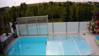 Poolabdeckung Eigenbau Youtube