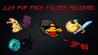 The Greatest Minecraft 1.19 PVP Texture Pack Folder Release...
