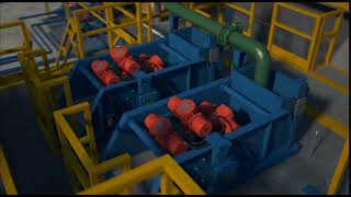 3D Visualization Of An Oil Gas Land Drilling Rig - Industrial Animation Demo