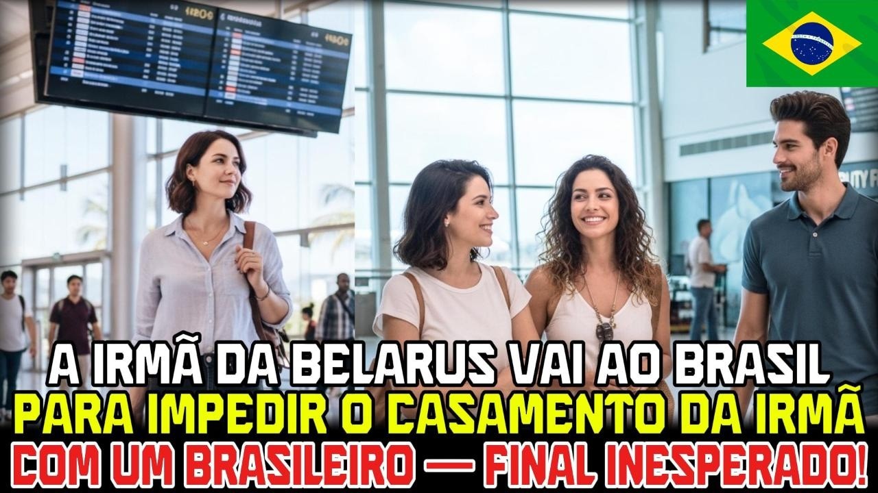 Irmã da Belarus tenta impedir casamento no Brasil — desfecho chocante!