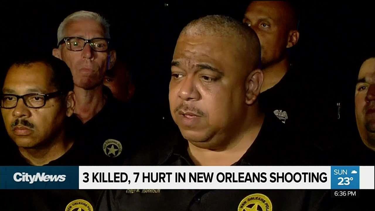 Three people killed in New Orleans shooting - YouTube