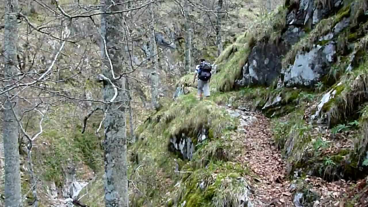 Les gorges d'Ehujarre, St Engrace, Pays Basque, montage vidéo Pyrénées 2010
