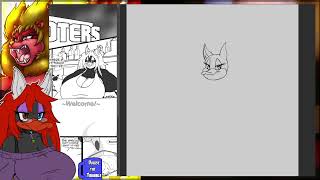 [ART STREAM] 03-28-2023 - Fat Hooters Becky (Part 1)