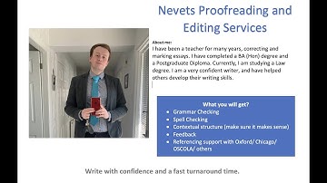 Nevets proofreading on Fiverr