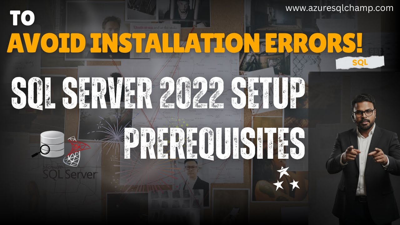 ⚡SQL Server 2022: Prerequisites Guide (Watch This BEFORE Installing!)🔥To Avoid Installation Errors!