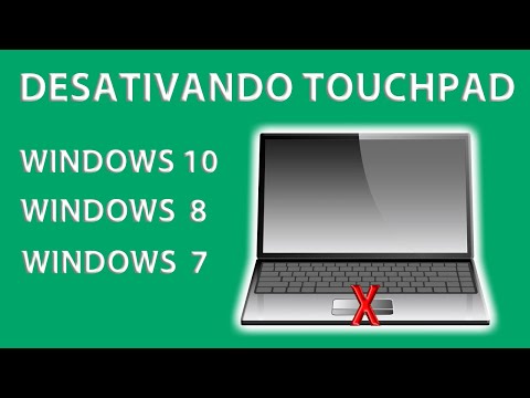 Vídeo: Como Desativar O Touchpad