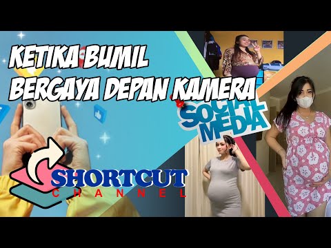 BUMIL MUDA PAMER PERUT DEPAN KAMERA