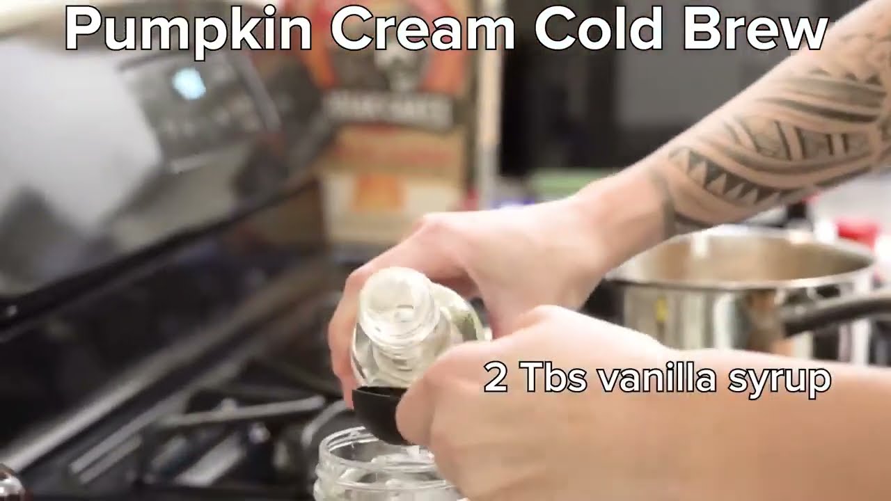 Coffee of the Month   Pumpkin Cream Cold Brew Recipe using Javy Coffee