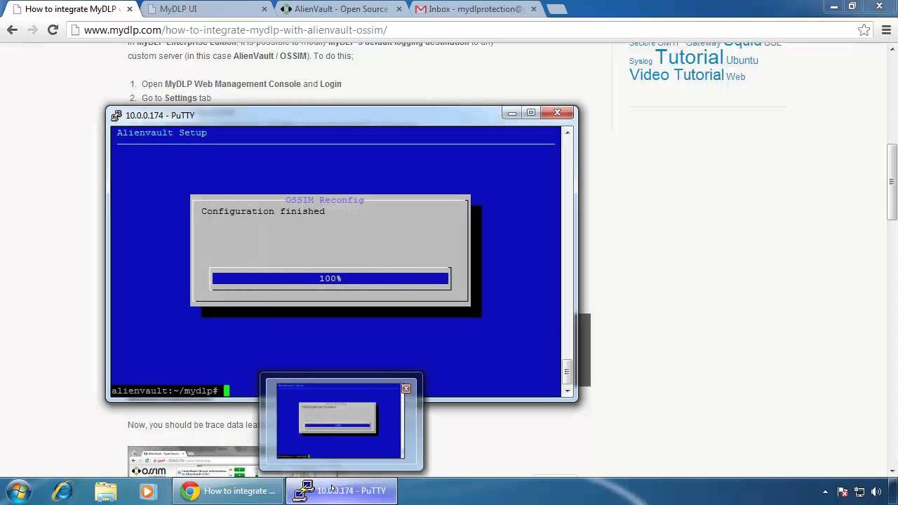 MyDLP Integration With AlienVault OSSIM YouTube