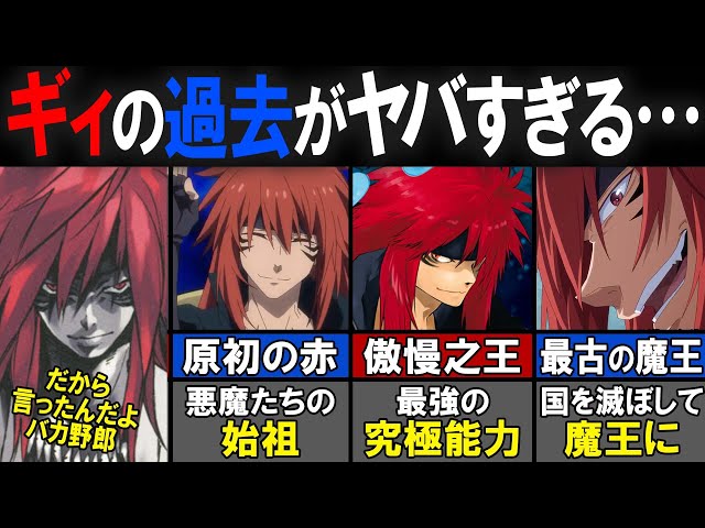 転スラ】最古にして最強の魔王!ギィ・クリムゾンの歴史【転生したら 転スラ】最古にして最強の魔王!ギィ・クリムゾンの歴史【転生したら