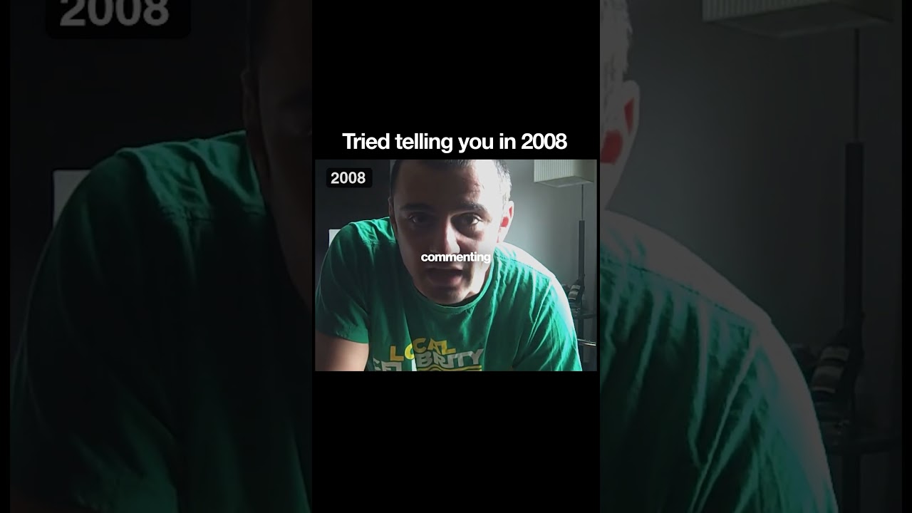 Tried telling you in 2008