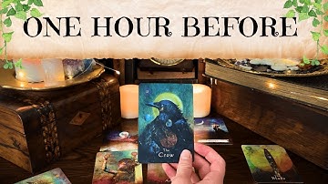 THIS FINDS YOU ONE HOUR BEFORE IT HAPPENS  💫 Tarot Reading