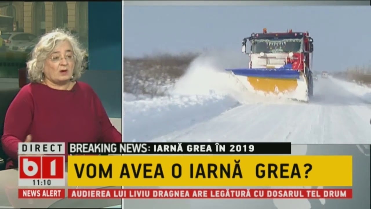 TALK B1 CU IRINA PETRARU, ORA 11, 29 DECEMBRIE 2018