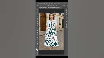 Add Realistic Flower Patterns to Any Dress in Photoshop! 🌺