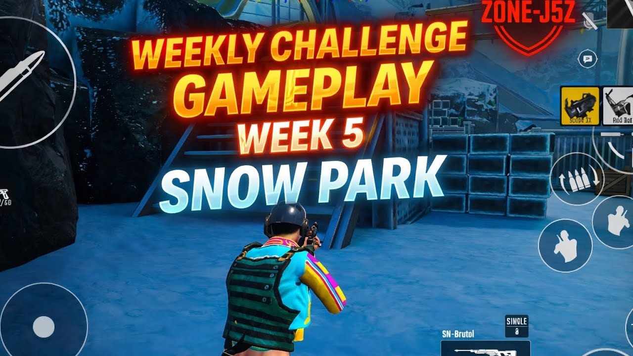 ScarFall 2.0 Weekly Challenge Week 5 | Snow Park Rush Gameplay | 10 Match Win Challenge | Zone-J5Z