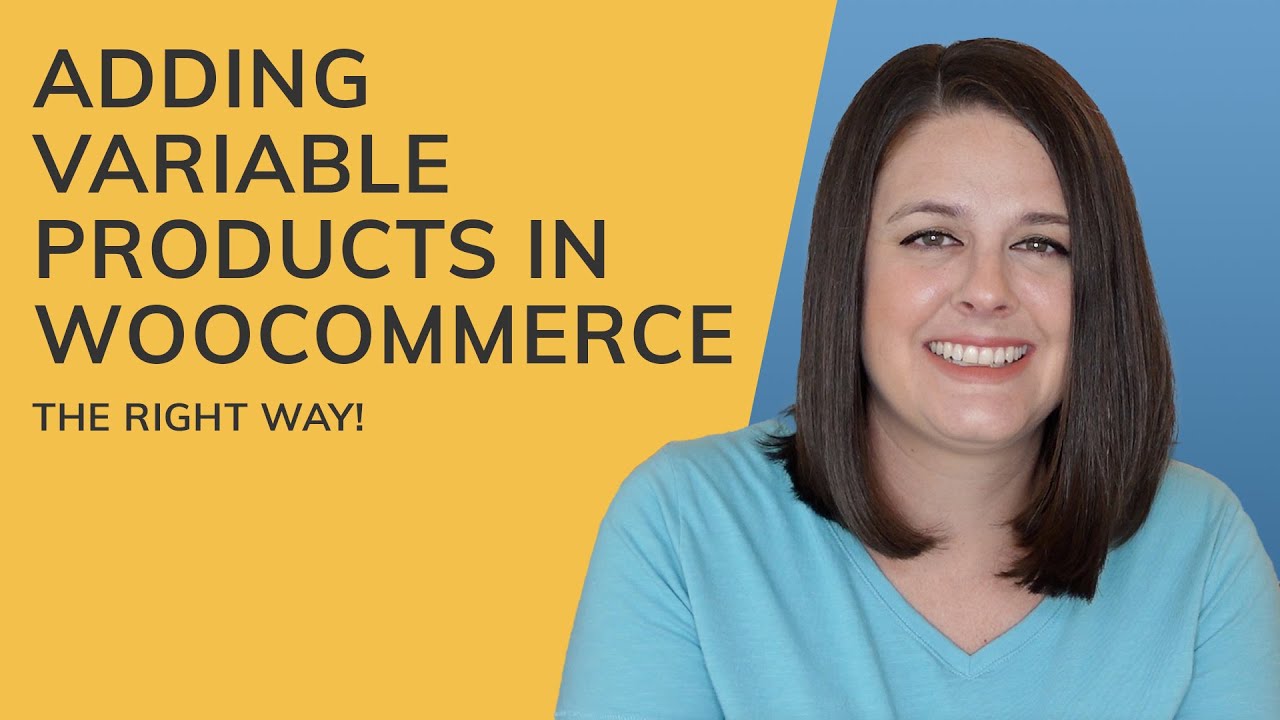 How to Add Product Variations in WooCommerce - YouTube