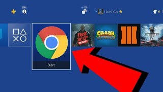 what happens when you download an internet browser on ps4?