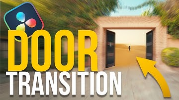 This DaVinci Resolve Door Effect Will Blow Your Mind!