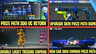 GOOD NEWS 😍 300 UC RETURN PRIZE PATH OFFERS | PRIZE PATH UPGRADE SKIN | LUCKY SPIN UPGRADE SKIN HERE screenshot 2