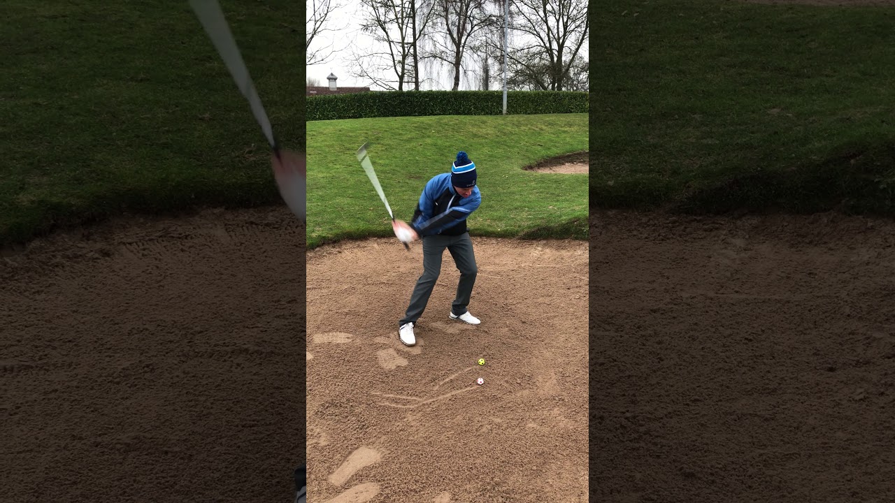 LONGER GREEN SIDE BUNKER SHOT *GOLF SWING TIPS* YouTube