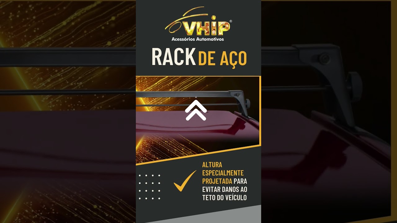 Rack de Teto 75KG Aço Vhip 