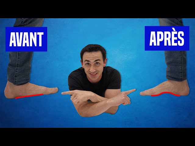 Corriger les pieds plats : Exercices kiné