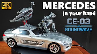 Full CE‑03 Soundwave (Transformers: Dark of the moon) – A Mercedes in Your Hand Review | K.O TL-02