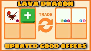 FINAL WEEK - NO MORE HYPE??😢😢 WATCH 13 NEW OFFERS FOR LAVA DRAGON in Rich Servers Adopt me
